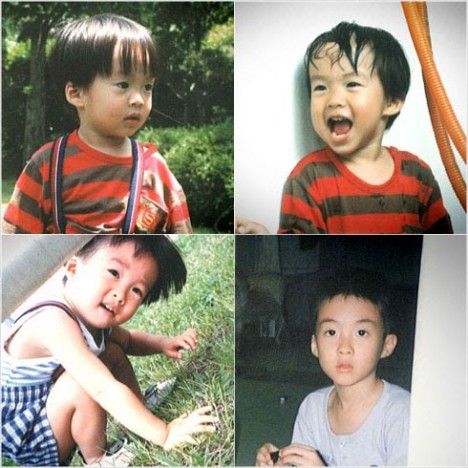 Fotos de la niñez de Kim Hyung Joon !!""  57babababa